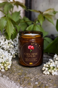 Cudowne opium - świeca sojowa premium