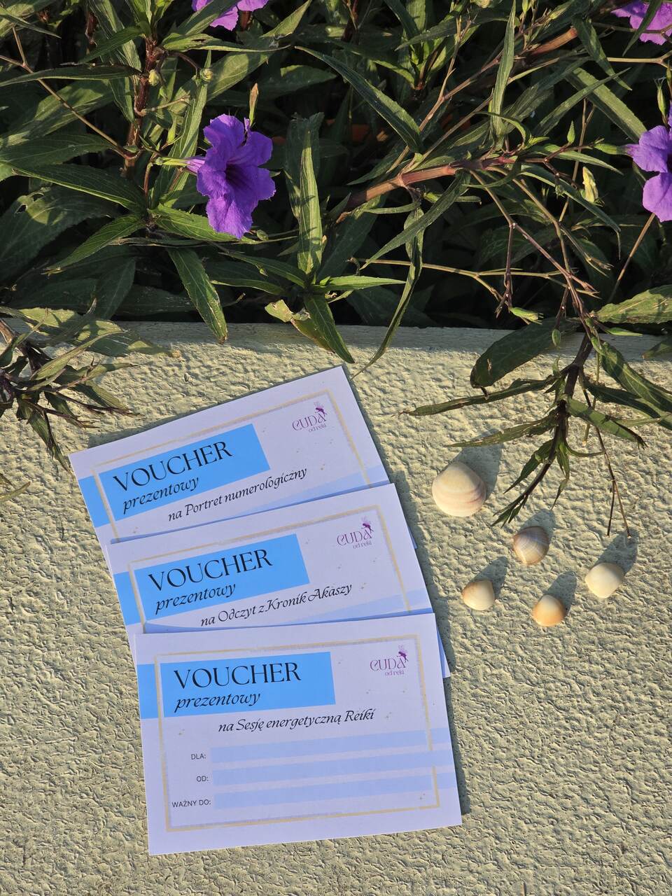 Voucher prezentowy podarunkowy na Portret Numerologiczny - Cuda od ręki